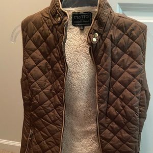 Brown vest